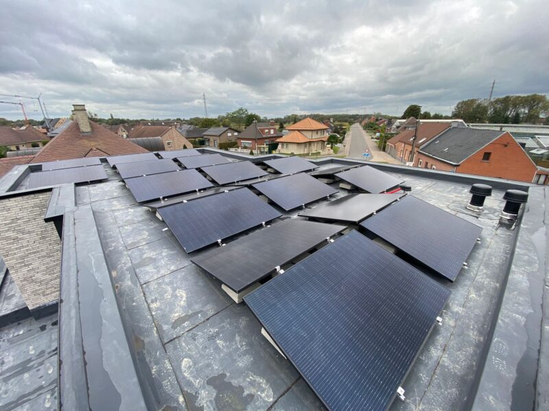 Oost-West opstelling zonnepanelen