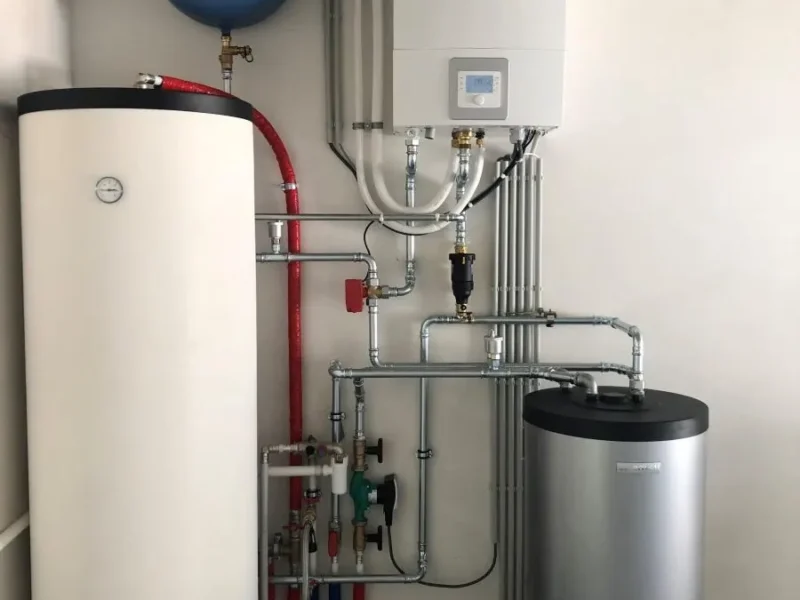 Lucht/water warmtepomp Junkers/Bosch