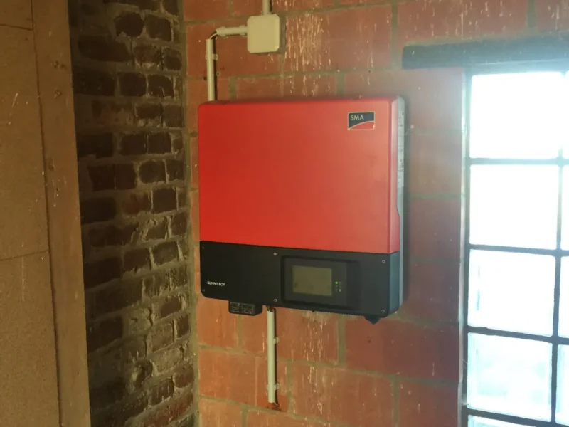 Omvormer voor zonnepanelen