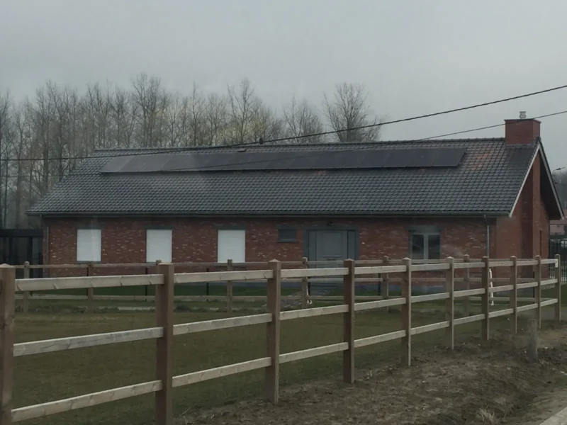 Zonnepanelen voor productie van elektriciteit
